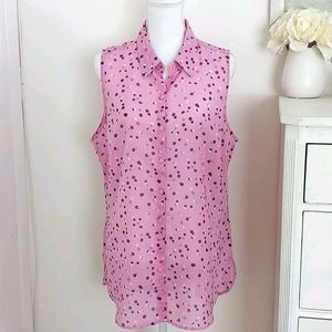 Womens Attention Sheer Top XL